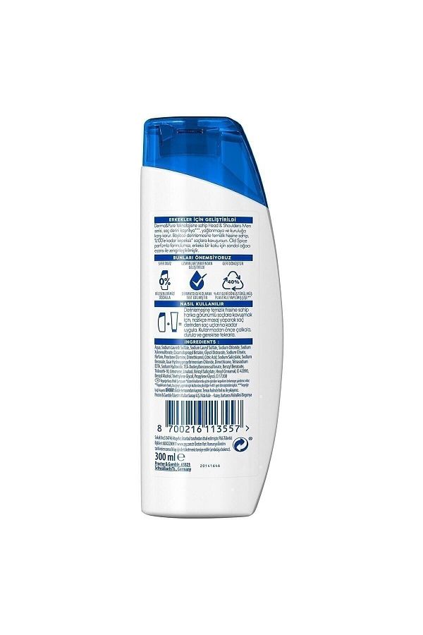 Erkeklere Özel Kepeğe Karşı Etkili Şampuan Old Spice 300 Ml_7