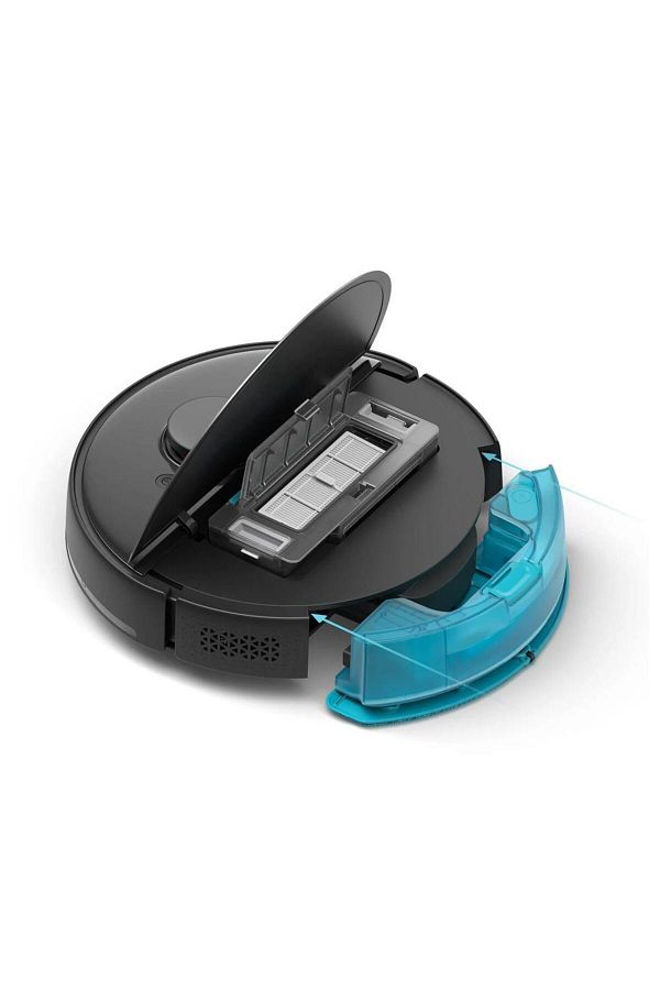 Philips Homerun 7000 Serisi Aqua Islak ve Kuru Titreşimli Premium Robot Süpürge Siyah - Görsel 4