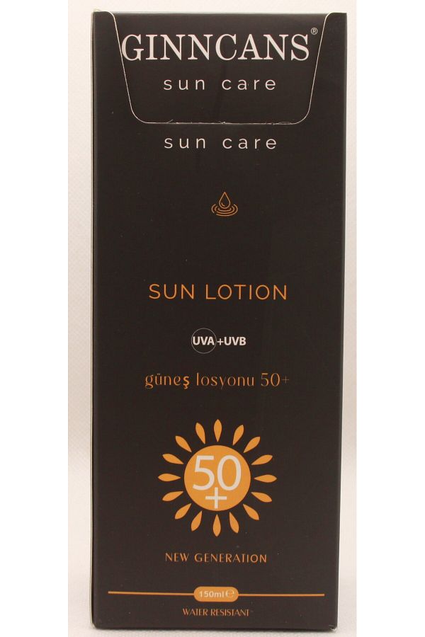 SUN GÜNEŞ KORUYUCU KREM & SPF+50++ UVA+UVB KORUYUCU LOSYON HASSAS CİLTLER İÇİN 150ML