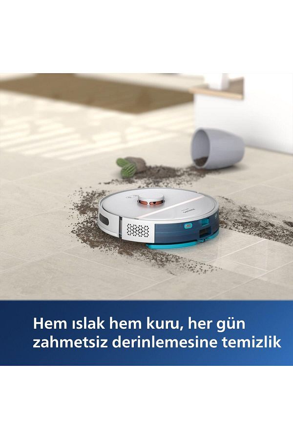 Philips Evrekala Shop Robot Süpürge Philips Ekstra Güçlü Otomatik Siler ve Süpürür -Yetkili Satıcı Evrekala- - Görsel 6
