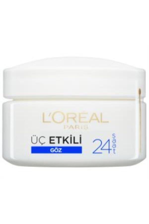 L’oréal Paris 3 Etkili Göz Bakım Kremi 15ml. Kozmetikexpo_1