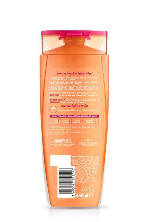 L'oreal Paris Dream Long Onarıcı Bakım Şampuanı 450 Ml_7