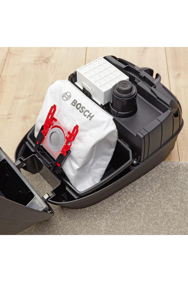 Bosch -serie 6- Propower Toz Torbalı Elektrikli Süpürge Siyah - Görsel 3