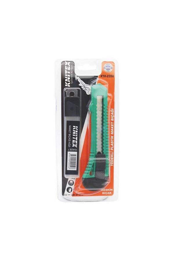 (*)Knıtex B-5 Maket Bıçağı Eco Yedekli Ktx-2356
