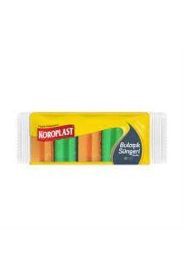 Koroplast Bulaşık Süngeri Oluklu 5 Li