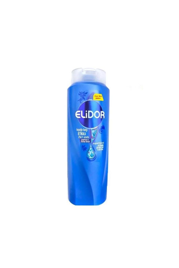 Elidor Şampuan 500Ml 2Si1 Arada Kepeğe Karşı Etkili