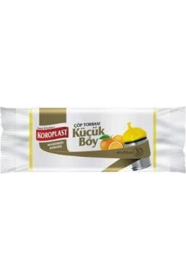 Koroplast Çöp Torbası Küçük 30 Lu Mandarin 40*45