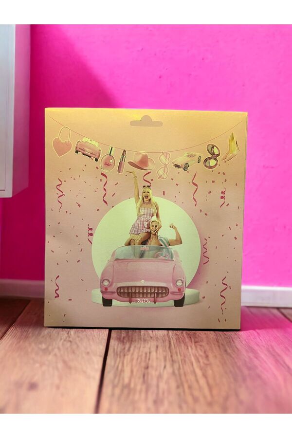 Barbie Dekoratif Banner Barbie Figürlü Banner Doğum Günü Süs Dekor