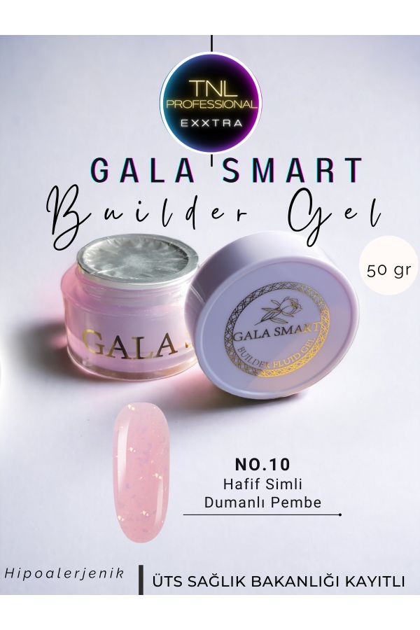 Gala Smart Protez Tırnak Jeli No: 10 Builder Fluid Gel Akışkan Kıvam 50 gr Jel