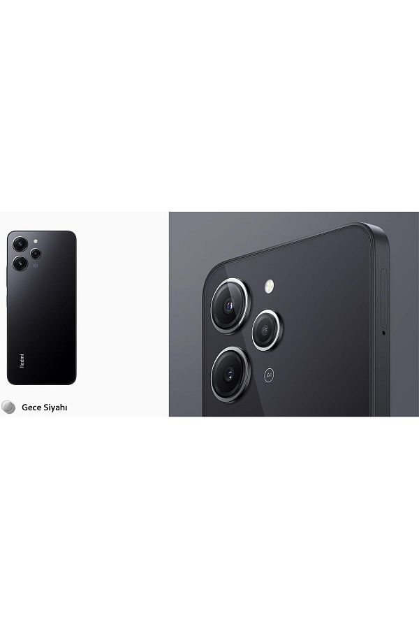 Xiaomi Redmi 12 128 GB 4 GB RAM Siyah Cep Telefonu ( Xiaomi Türkiye Garantili) - Görsel 5