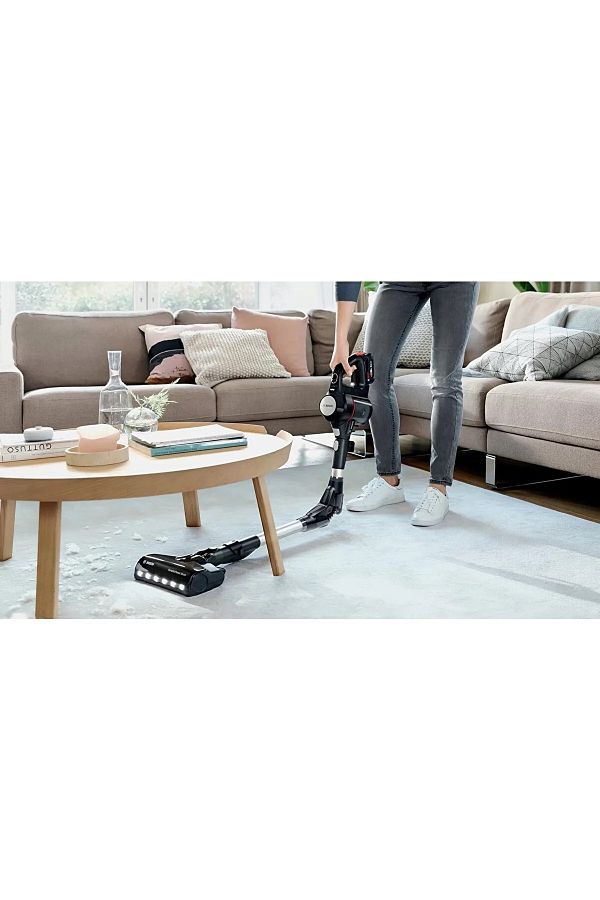 Bosch Unlimited 7 Çift Bataryalı 3 Modlu 10 Yıl Motor Garantili Şarjlı Dikey Süpürge - Görsel 2