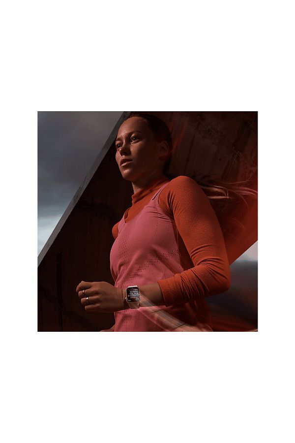 Apple Watch Series 9 GPS + Cellular MRMM3TU/A 45 mm Pembe Alüminyum Kasa ve Uçuk Pembe Spor Loop - Görsel 5