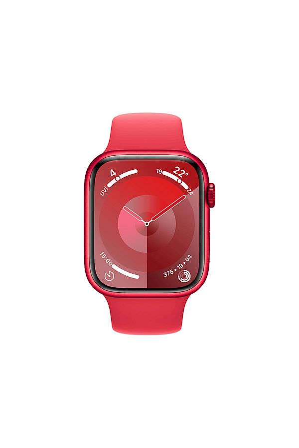 Apple Watch Series 9 GPS MRXK3TU/A 45 mm PRODUCT(RED) Alüminyum Kasa ve (PRODUCT)RED Spor Kordon - M/L - Görsel 2