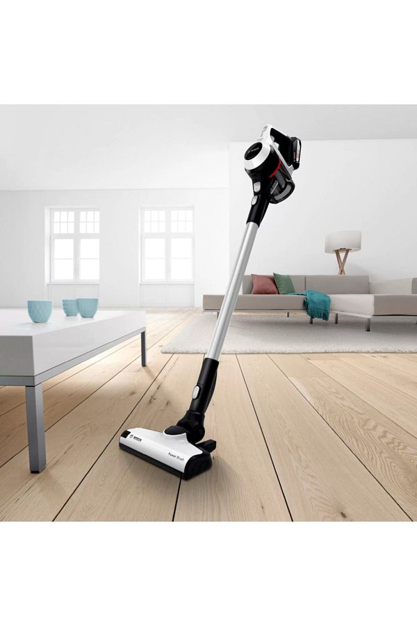 Bosch Beyaz Unlimited Şarjlı Dik Süpürge Serie 6 - Görsel 4