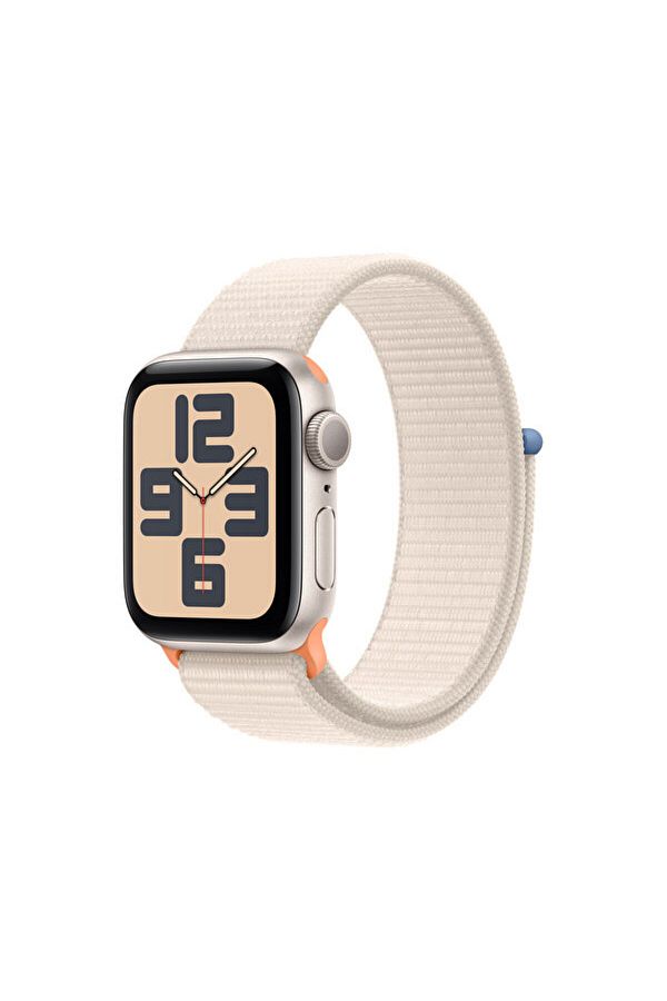 Apple Watch Se Gps 40mm Yıldız Işığı Alüminyum Kasa Ve Yıldız Işığı Sport Loop