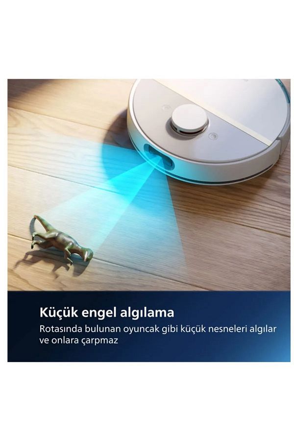 Philips Homerun 7000 Serisi 3'ü 1 Arada 5000Pa Ultra Yüksek Emiş Gücü Robot Süpürge+Mop - Görsel 5