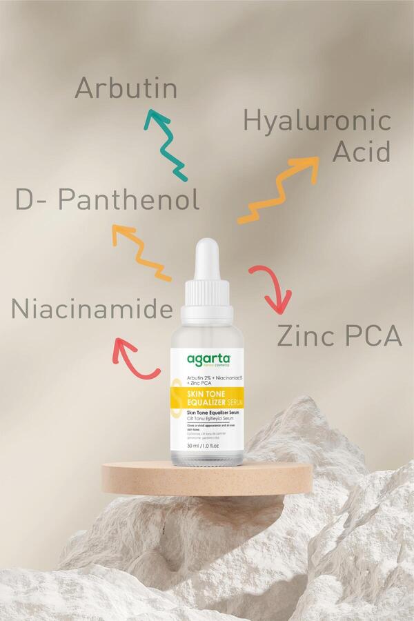Leke Karşıtı Cilt Tonu Eşitleyici Niacinamide Içerikli Arbutin Serum 30 ml_2