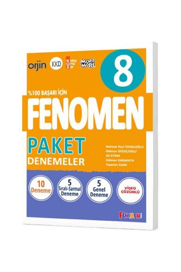 FENOMEN 2024 SON BASKI 8. SINIF PAKET DENEMELER