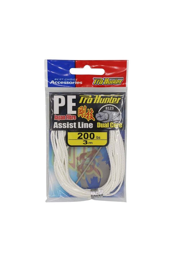 Pro Hunter Dual Core PE Assist Line Asist İpi - 100LBS