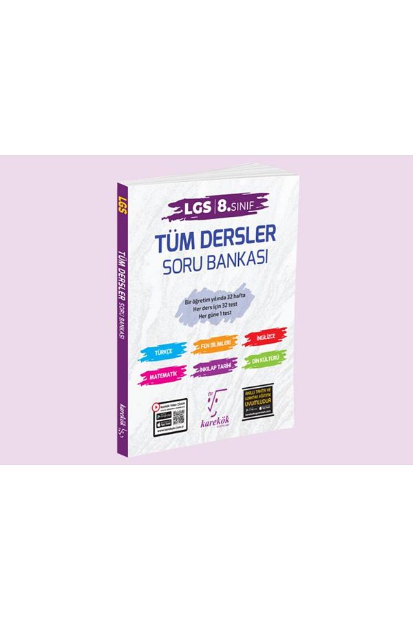 8.SINIF TÜM DERSLER SORU BANKASI 2024
