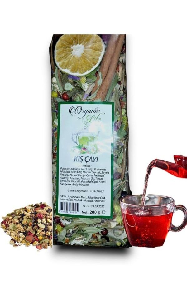 Kış Çayı 200 G Zengin İçerikli Doğal Bitki Çayı
