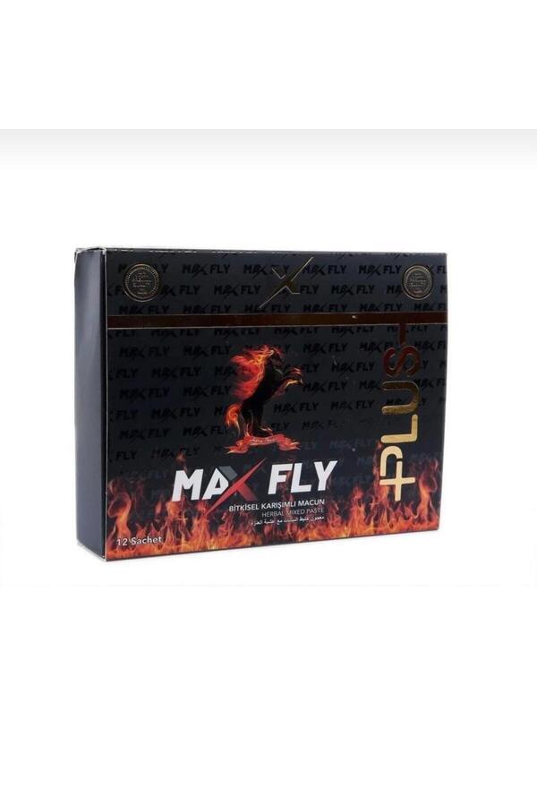 Max Fly Stick Plus Ballı Bitki Kuvvet Macunu 12 Adet*12gr