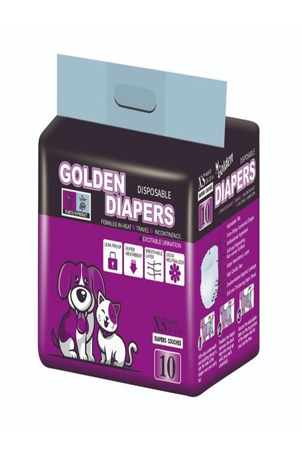 DİPERS KÖPEK BEZİ XS BEDEN 10'LU