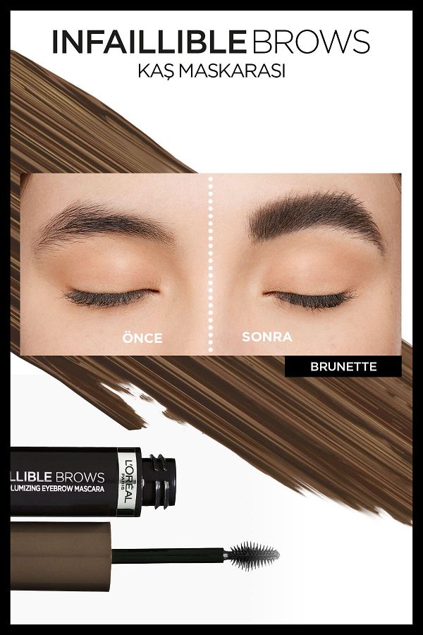 Infaillible Brows Volumizing Kaş Maskarası – Brunette_3