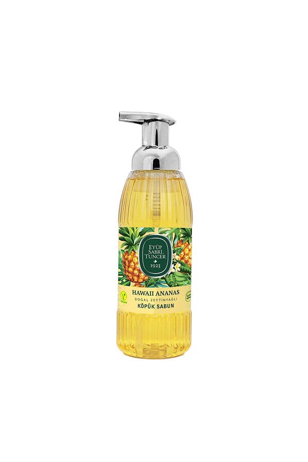 Hawaii Ananas Doğal Zeytinyağlı Köpük Sabun 500 Ml