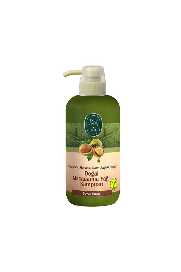 Doğal Macadamia Yağlı Şampuan 600 ml