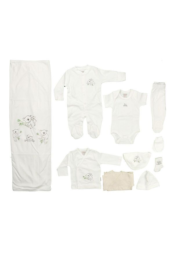 Baby Basic Koala 10'lu Bebek Hastane Çıkış Seti 4160
