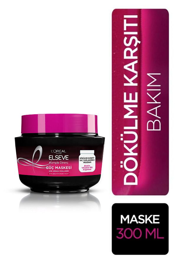 L'oréal Paris Komple Direnç Dökülme Karşıtı Güç Maskesi 300 ml