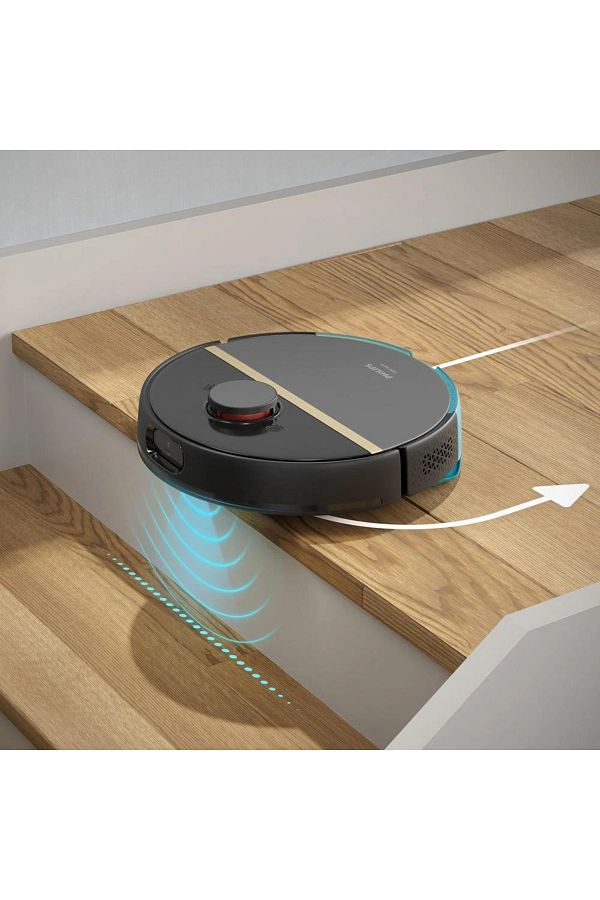 Philips Homerun 7000 Seri Aqua Islak Kuru ve Mop Özellikli Ultra Emiş Gücü Premium Robot Süpürge Siyah - Görsel 4