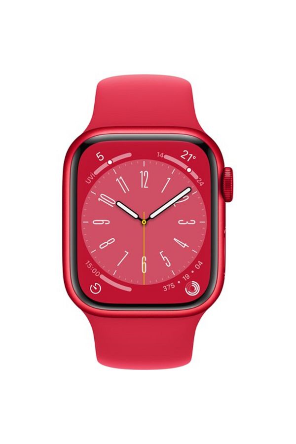 Apple Watch Series 8 Gps 41mm (PRODUCT)red Aluminium Case With (PRODUCT)red Sport Band - Regular Mnp - Görsel 2