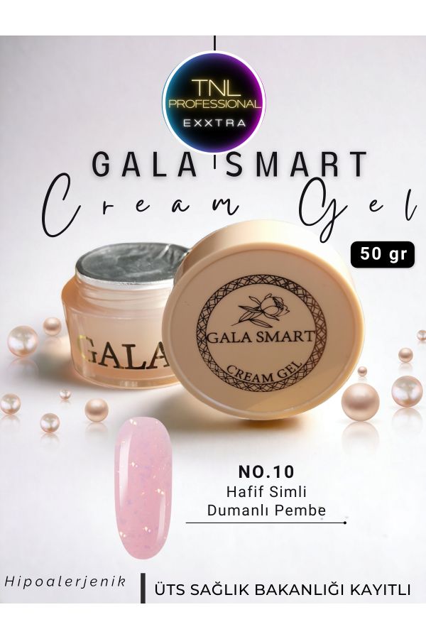 Protez Tırnak Jeli No: 10 Cream Gel Yoğun Kıvam 50 gr Jel