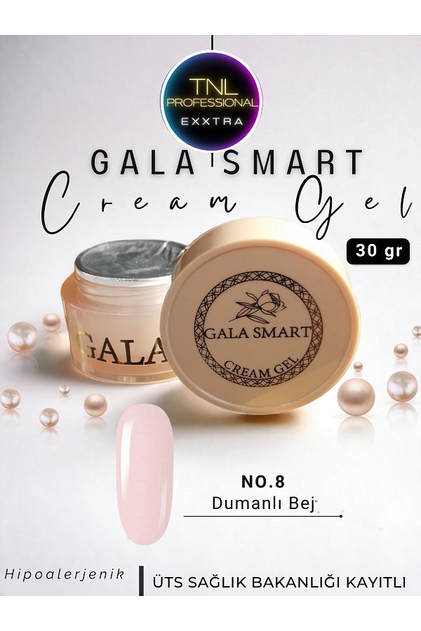 Protez Tırnak Jeli No: 08 Cream Gel Yoğun Kıvam 30 gr Jel