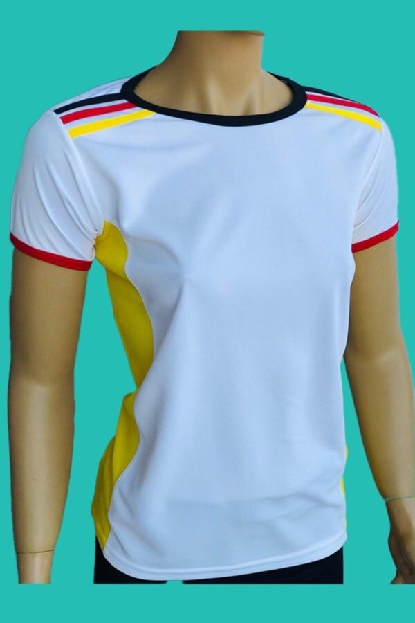 Kadın Beyaz Spor T-Shirt