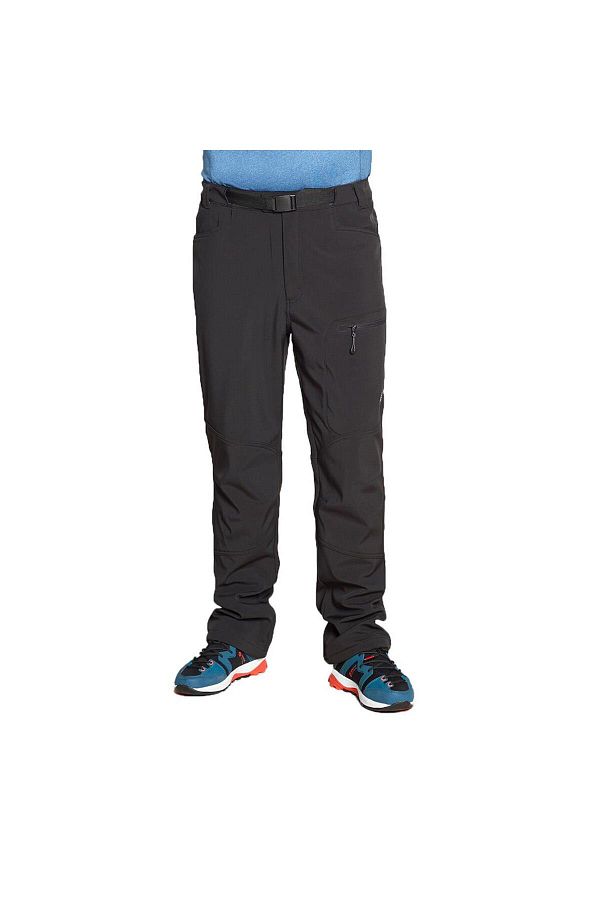 Berg Elbrus Erkek Softshell Pantolon-SİYAH