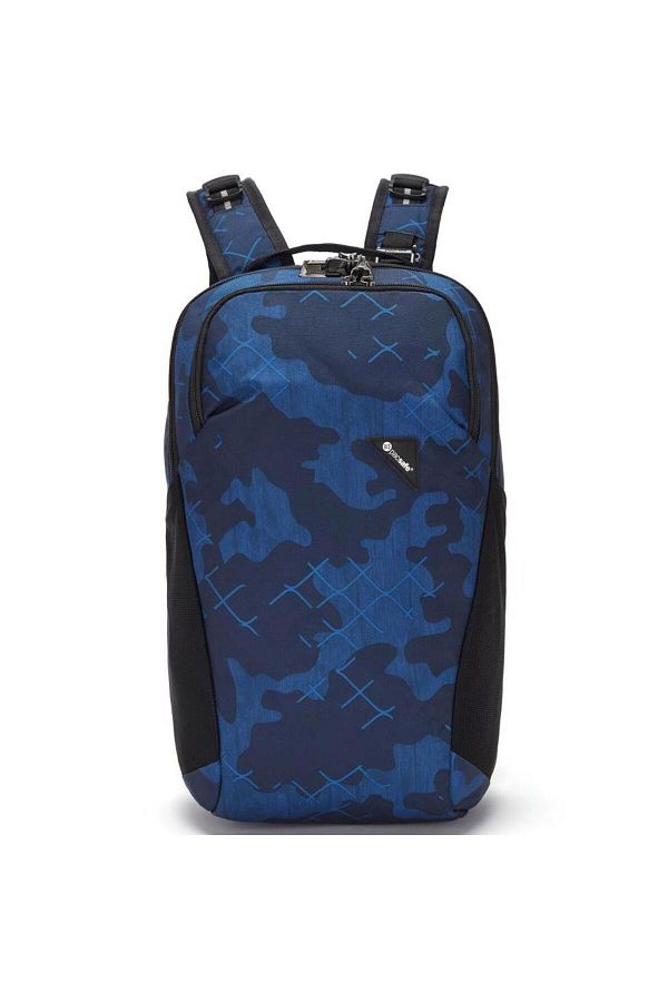Pacsafe Vibe 20 Anti-Theft 20L BackPack Sırt Çantası-MAVİ-KAMUFLAJ