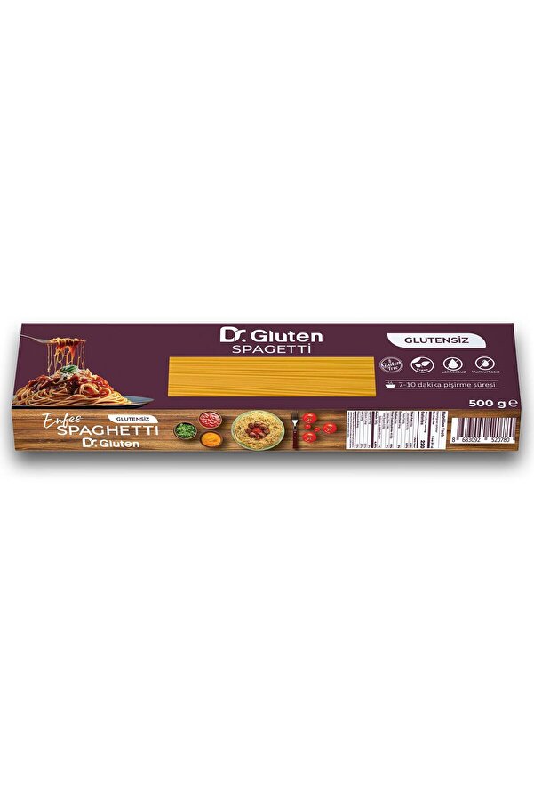 Dr. Gluten Glutensiz Spagetti Makarna 500 gr