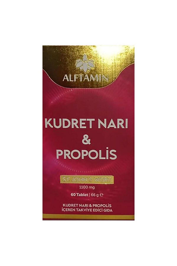 Aftamin Kudret Narı Propolis 1100 Mg 60 Tablet