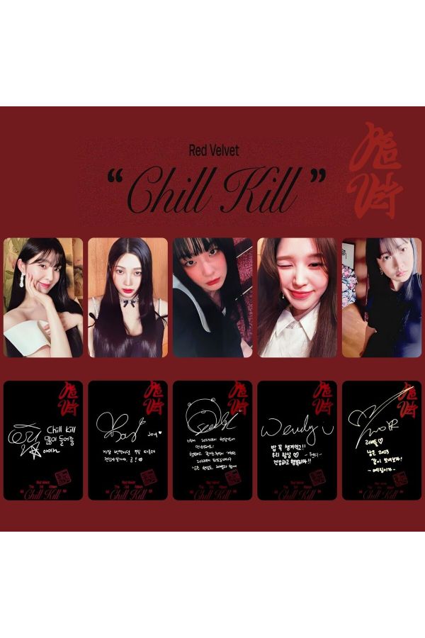 Red Velvet '' Chill Kill '' Albüm PC Set - Sister_0