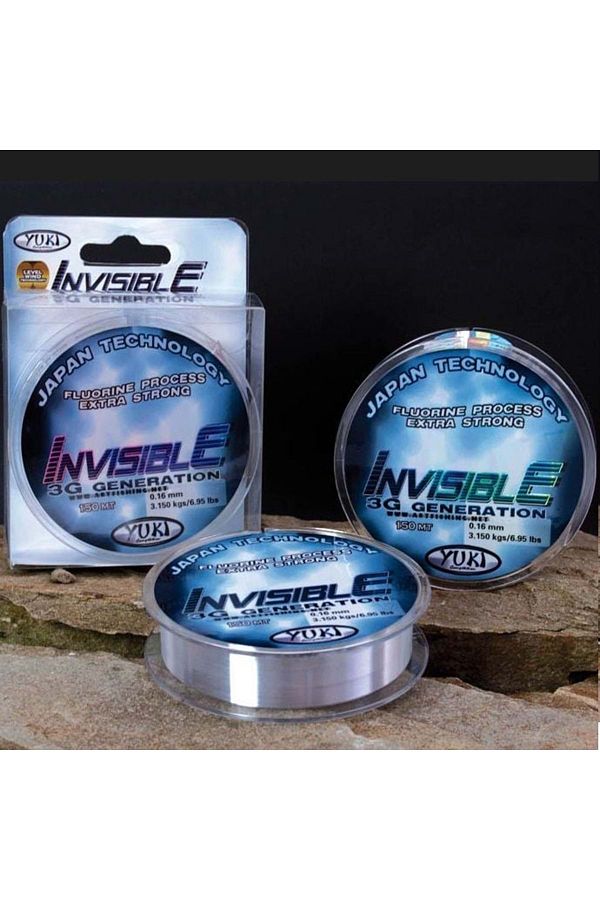 3G INVISIBLE FLUORA CARBON KAPLAMA MİSİNA 300 MT - 0.286 MM