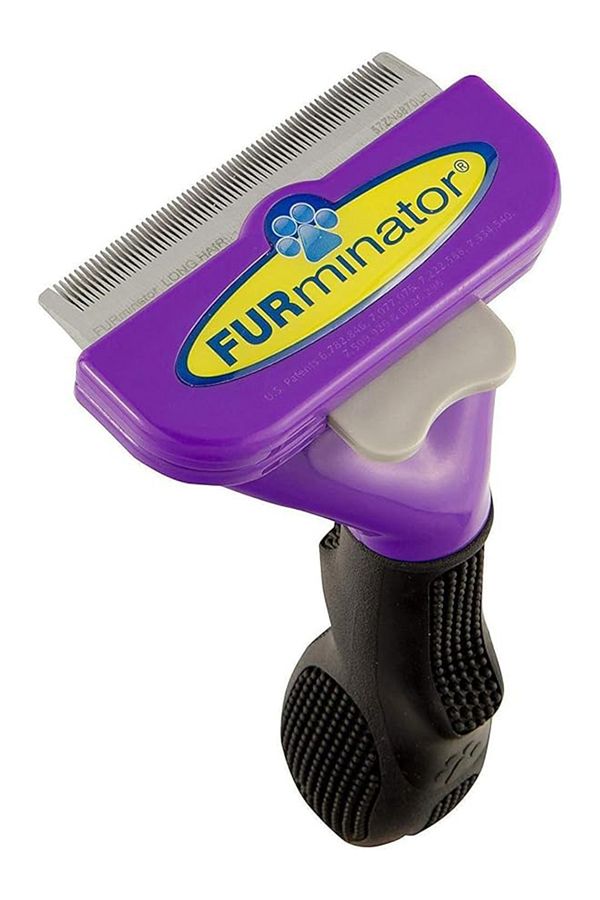 Furminator Short Hair Kısa Tüylü Tüy Toplama Tarağı Köpek Kedi Evcil Hayvan Tuşlu Tarak Temizlik L