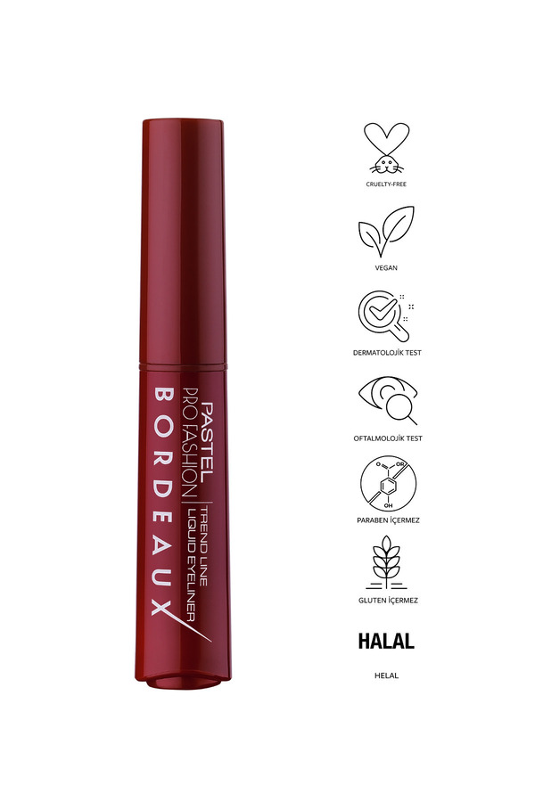 Trend Line Liquid Eyeliner Bordeaux - Likit Eyeliner Bordo_5