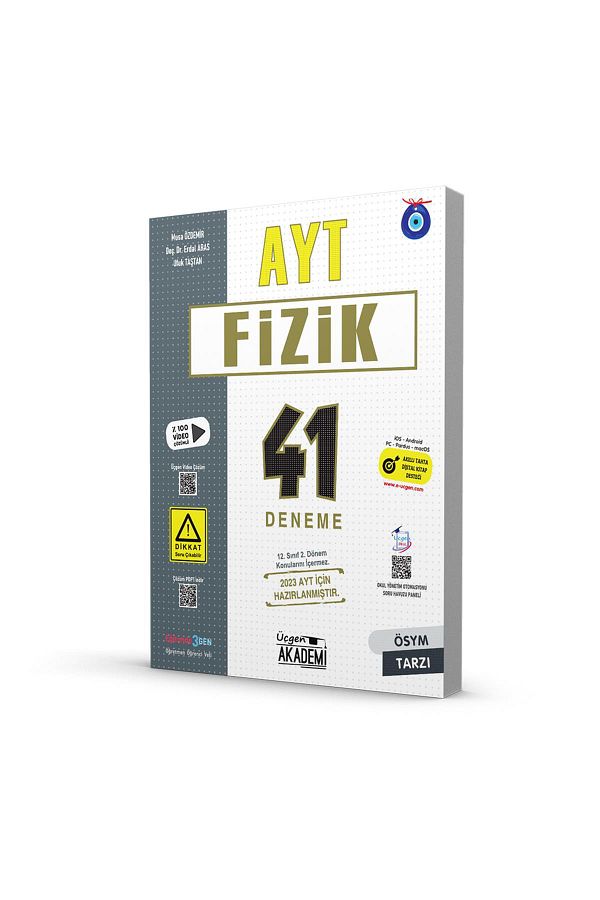 AYT - FİZİK - 41 Deneme - 1. Dönem Konuları