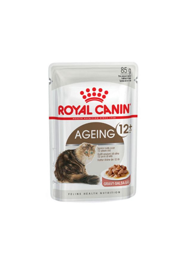 Ageing +12 Yaşlı Gravy Kedi Konservesi 85grx6 Adet