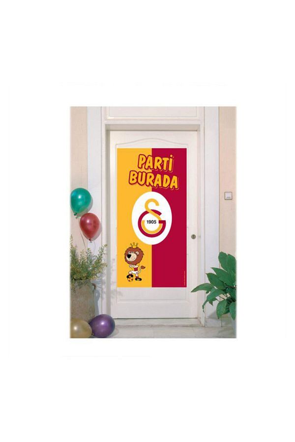 Galatasaray Temalı Kapı Banner Taraftar Kapı Afişi