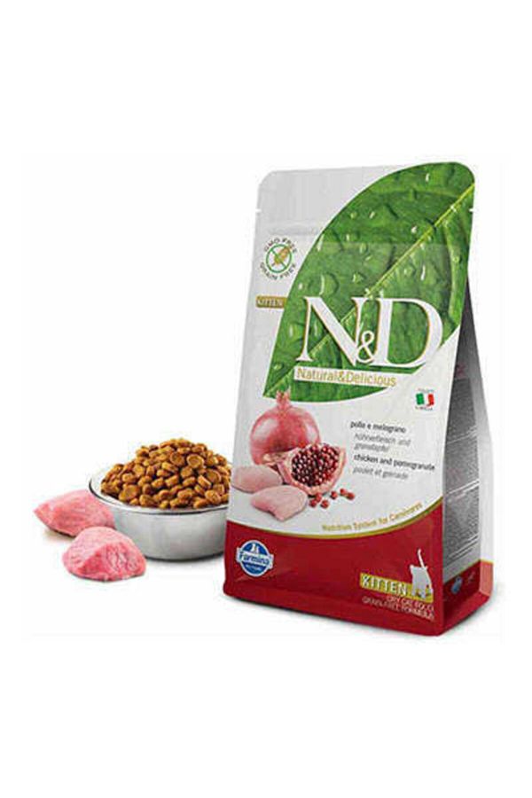 Tahılsız Kitten Tavuk Nar Yavru Kedi Maması- 1,5kg