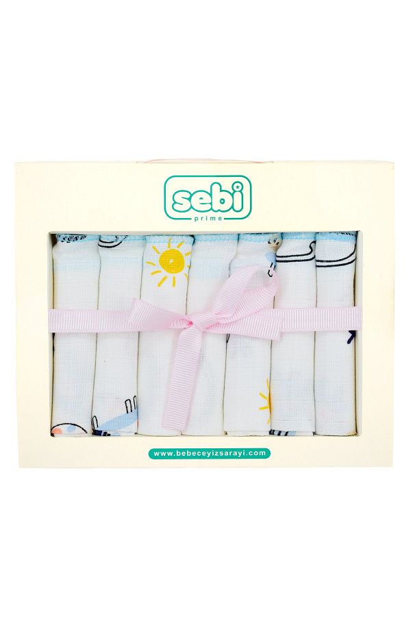 Müslin Bebek Ağız Mendili 7'li 2007